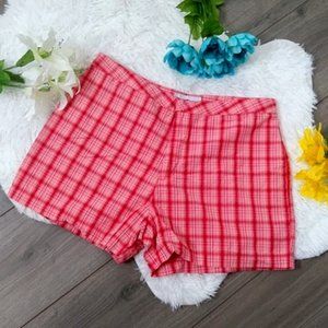 2/$24 Old Navy Red & Pink Plaid Shorts
